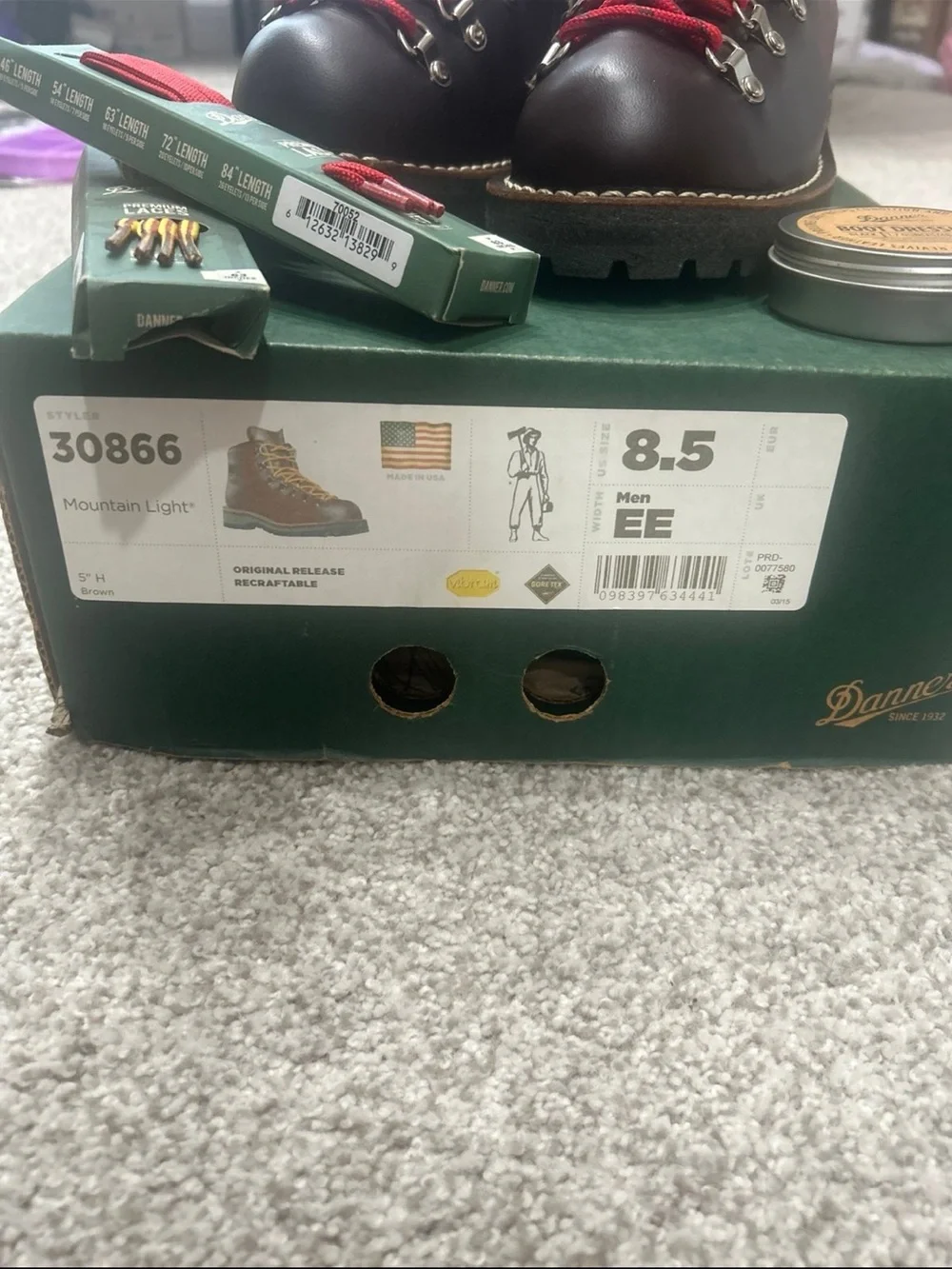 Danner premium brown